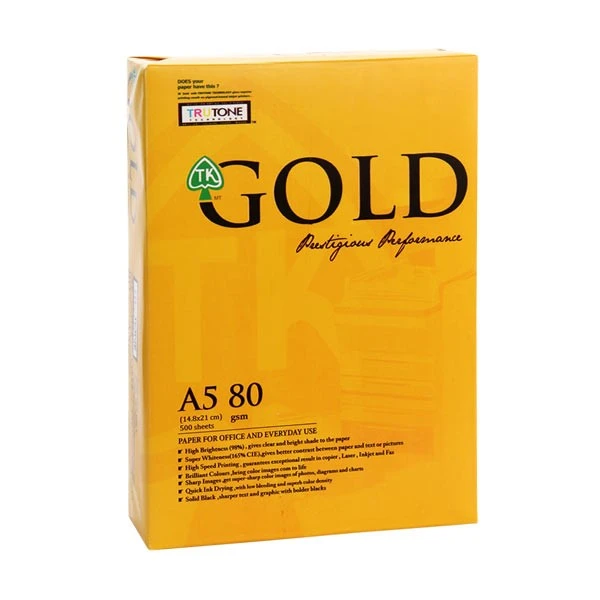 کاغذ A5 گلد 80 گرمی 